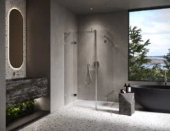 ALLUVION Imperium Schwingtür Mit Festem Segment, Nebenteil Und Seitenwand 120,1-330 X 120-200 Cm -Grohe Duschen Geschaft alluvion imperium duschabtrennungen schwingtuer mit festem 11669703