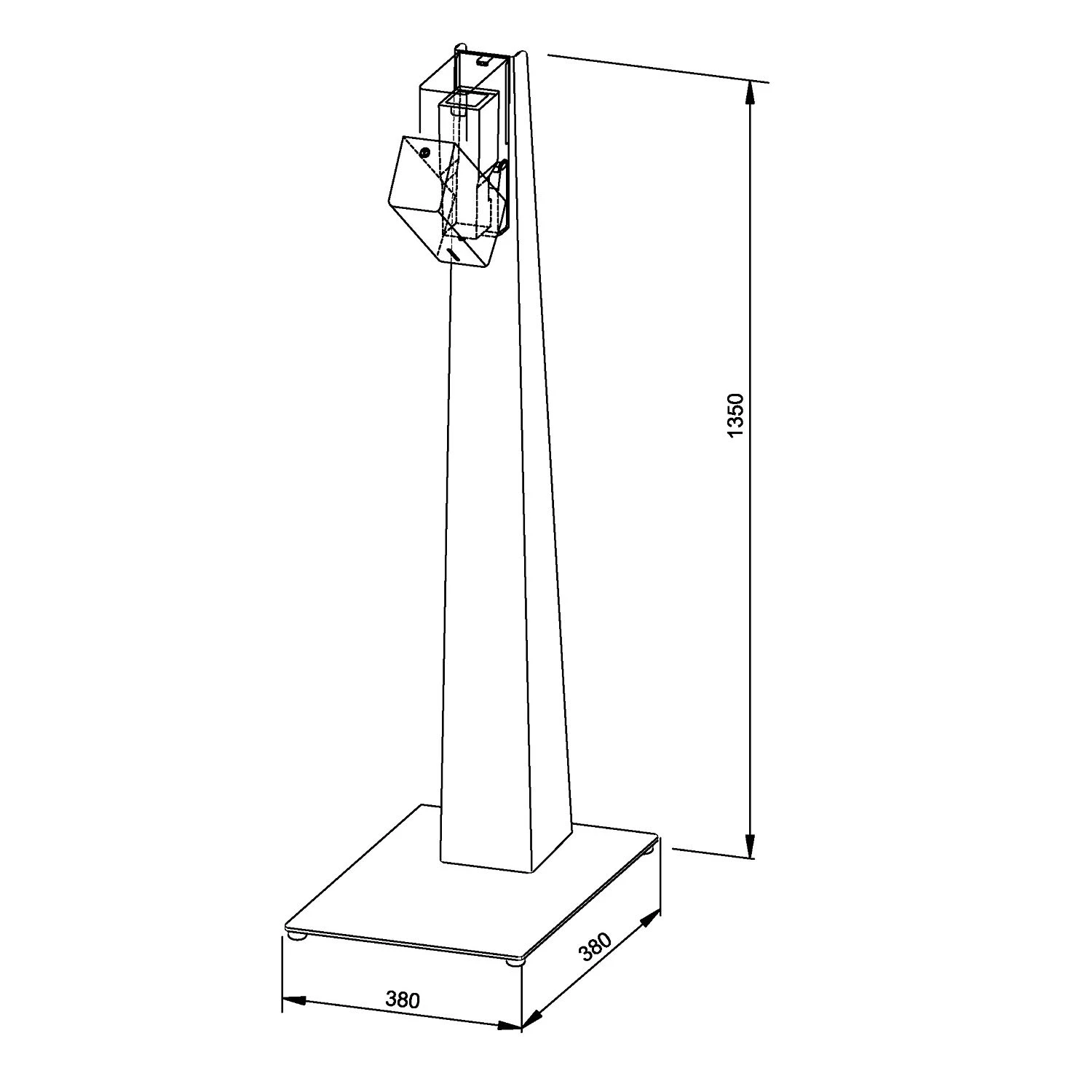 EWAR P-Linie Hygienestation Standmodell 3 EWAR P-Linie Hygienestation Standmodell