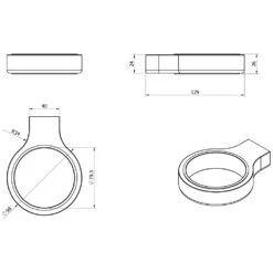 Avenarius Serie 390 Fönhalter