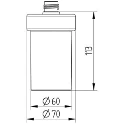Avenarius Ersatzflasche Für Seifenspender