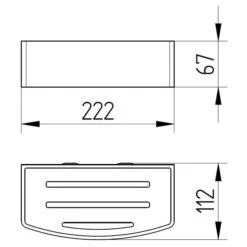 Avenarius Schwammkorb Mit Herausnehmbaren Einsatz