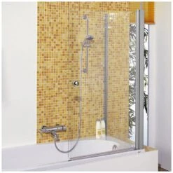 Breuer ELANA 6 Badewannen-Seitenwand Mit Deckenstütze SWDS, Sondermaß