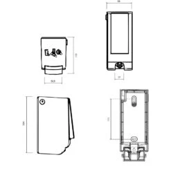 CWS ParadiseLine Toilettensitzreiniger Paradise Seatcleaner -Grohe Duschen Geschaft hersteller cws accessoires paradiseline toilettensitzreiniger seatcleaner 2063632