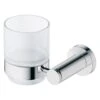 Duravit D-Code Glashalter, Glas Links -Grohe Duschen Geschaft hersteller duravit code accessoires glashalter 10875503