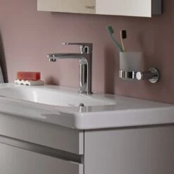 Duravit D-Code Glashalter, Glas Links -Grohe Duschen Geschaft hersteller duravit code accessoires glashalter 10875548