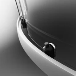 Geo Maw Flex Runddusche Mit Schiebetür, 90 X 90 Cm, R 50 Cm -Grohe Duschen Geschaft hersteller geo maw flex rundduschen mit 3749966