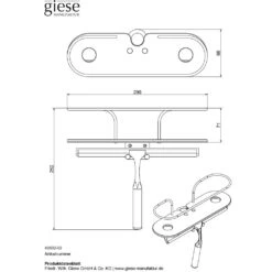 Giese Duschkorb Mit Glasabzieher -Grohe Duschen Geschaft hersteller giese duschkoerbe duschkorb glasabzieher 2076527
