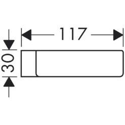 Hansgrohe Seifenschale Für Unica'E/F Brausestange