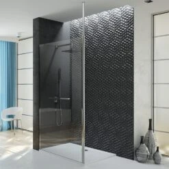 Hoesch Muna Walk-In Duschwand Einseitig 140 Cm