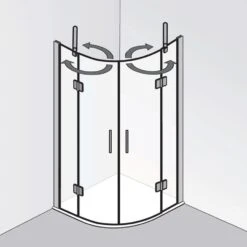 HSK Aperto Runddusche 4-teilig Sondermaß 12 HSK Aperto Runddusche 4-teilig Sondermaß -Grohe Duschen Geschaft hersteller hsk duschkabinen aperto rundduschen 4 1955515