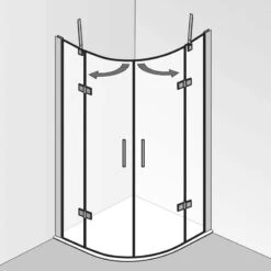 HSK Atelier Plan Runddusche 4-teilig 100 X 100 Cm 9 HSK Atelier Plan Runddusche 4-teilig 100 X 100 Cm -Grohe Duschen Geschaft hersteller hsk duschkabinen atelier plan rundduschen 1726552