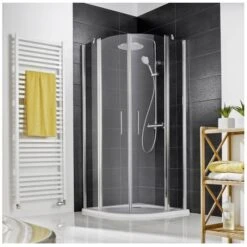 HSK Favorit Nova Runddusche 4-teilig 90 X 90 X 195 Cm
