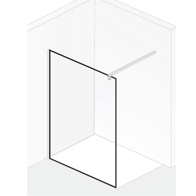 HSK Walk In Pro Glaselement 1-teilig 140 Cm 3 HSK Walk In Pro Glaselement 1-teilig 140 Cm