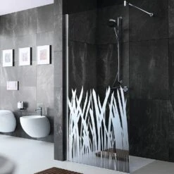 HÜPPE Design Elegance Walk-In Seitenwand Alleinstehend 90 Cm -Grohe Duschen Geschaft hersteller hueppe walk design elegance 1448222