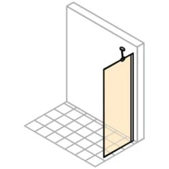 HÜPPE Design Elegance Walk-In Seitenwand Alleinstehend 90 Cm -Grohe Duschen Geschaft hersteller hueppe walk design elegance 1448987