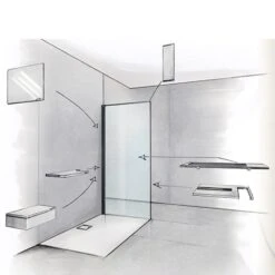 HÜPPE Select+ Walk-In Seitenwand Alleinstehend 10 Mm, 140 X 200 Cm -Grohe Duschen Geschaft hersteller hueppe walk select seitenwand 10438550
