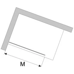 HÜPPE Select+ Walk-In Seitenwand Alleinstehend 10 Mm, 140 X 200 Cm -Grohe Duschen Geschaft hersteller hueppe walk select seitenwand 10439351
