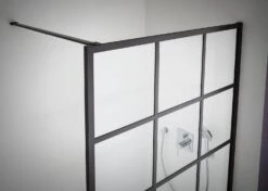 Kermi Dark Edition WALK-IN XD Profil 140 X 200 Cm