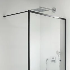 Kermi Dark Edition WALK-IN XD 140 X 200 Cm