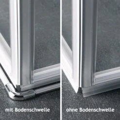 Kermi Pasa XP Viertelkreis-Duschkabine 90 X 100 Cm Für Radius 52 Oder 55 Cm, Anschlag Rechts -Grohe Duschen Geschaft hersteller kermi duschkabinen serie pasa xp 2588719