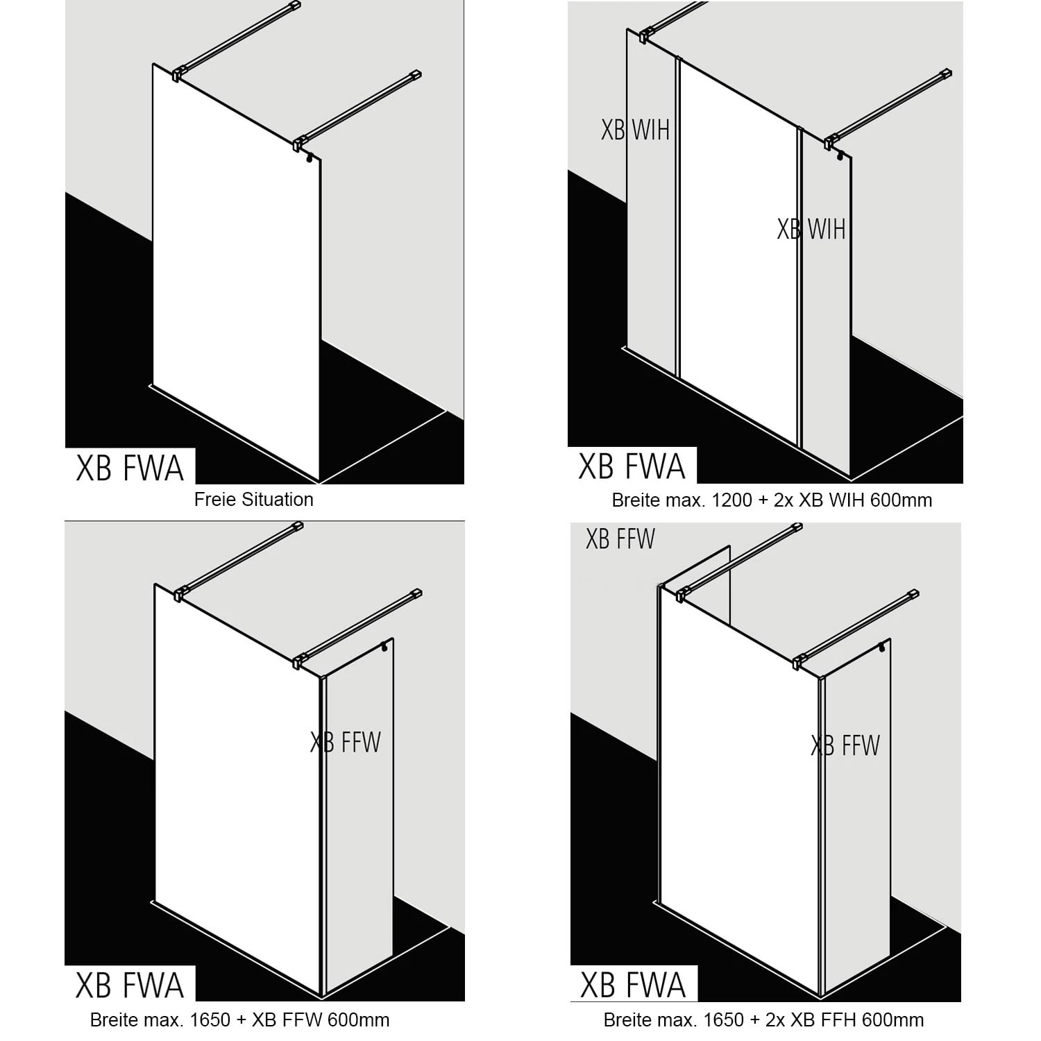 Kermi Walk-In XB Free FWA 120 Cm 4 Kermi Walk-In XB Free FWA 120 Cm – Bild 2