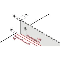 Kermi Walk-In XB Wall WIA 110 Cm -Grohe Duschen Geschaft hersteller kermi duschkabinen serie walk xb 2131789