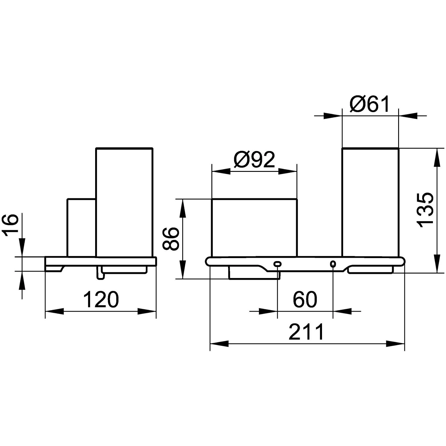 Keuco Edition 400 Doppelhalter Glas Und Lotionsspender 5 Keuco Edition 400 Doppelhalter Glas Und Lotionsspender – Bild 3