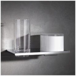 Keuco Edition 400 Doppelhalter Glas Und Lotionsspender