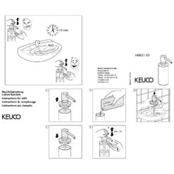 Keuco Desinfektionsmittelspender Standmodell Mit Pumpe -Grohe Duschen Geschaft hersteller keuco universal accessoires desinfektionsmittelspender standmodell 3583412