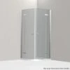 Koralle S500Plus Viertelkreis Type S500Plus VFFS 100 X 200 Cm Links, Radius 55 Cm -Grohe Duschen Geschaft hersteller koralle duschkabinen s500plus viertelkreis type 571207