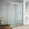 Koralle S600Plus Schiebetür Mit Trennwand Links Type DSTD2 120 L, 90 X 120 Cm -Grohe Duschen Geschaft hersteller koralle duschkabinen s600 plus schiebetuer 1613595