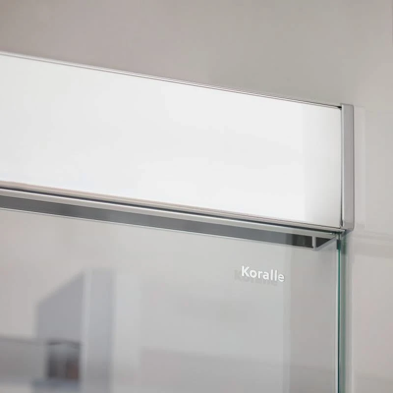 Koralle S600Plus WalkIn Schiebetür Mit Festelement Links Type DSW2 L 120, 120 X 90 Cm 3 Koralle S600Plus WalkIn Schiebetür Mit Festelement Links Type DSW2 L 120, 120 X 90 Cm