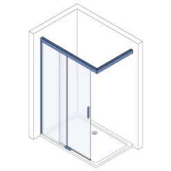 Koralle S600Plus WalkIn Schiebetür Mit Festelement Links Type DSW2 L 120, 120 X 90 Cm 10 Koralle S600Plus WalkIn Schiebetür Mit Festelement Links Type DSW2 L 120, 120 X 90 Cm -Grohe Duschen Geschaft hersteller koralle duschkabinen walkin s600plus schiebetuer 1614783