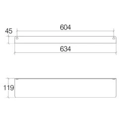 Living R Ablage 63 Cm -Grohe Duschen Geschaft hersteller megabad profi collection accessoires living 2623483