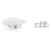 Air Seifenschalenhalter Mit Schale -Grohe Duschen Geschaft hersteller megabad sortiment accessoires architekt air 892839