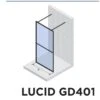 Riho Lucid Walk-In Duschwand GD401 140 Cm Mit 2 Stabilisierungsstangen -Grohe Duschen Geschaft hersteller riho duschkabinen duschwaende lucid walk 3688568
