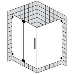 Sprinz Achat R Plus Drehtüre Mit Seitenwand Bis 100 X 120 X 200 Cm