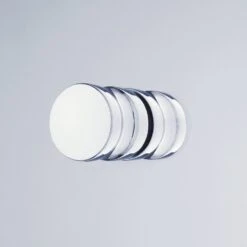 Sprinz BS-Dusche Tür Mit Festteil Und Kurzer Seitenwand 90 X 90 X 200 Cm, Türanschlag Links