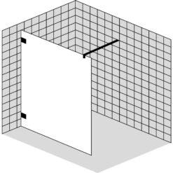 Sprinz Inloop Walk-In Dusche, Beschläge Eckig, Breite Bis 180 Cm -Grohe Duschen Geschaft hersteller sprinz inloop rahmenlos walk seitenwand 3257138