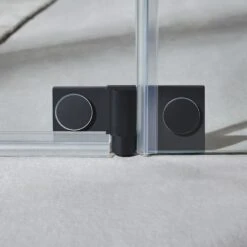 Sprinz Omega Black Edition Viereck-Dusche Mit Pendeltür 90 X 90 X 200 Cm -Grohe Duschen Geschaft hersteller sprinz omega tuer mit seitenwand 3407573