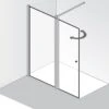 HSK Walk-In Easy 2 Frontelement Bis 160 Cm Mit Schwenkbaren Seitenteil, H: Bis 210 Cm, Anschlag Links -Grohe Duschen Geschaft hsk duschkabinen walk easy 2 frontelement 4389461