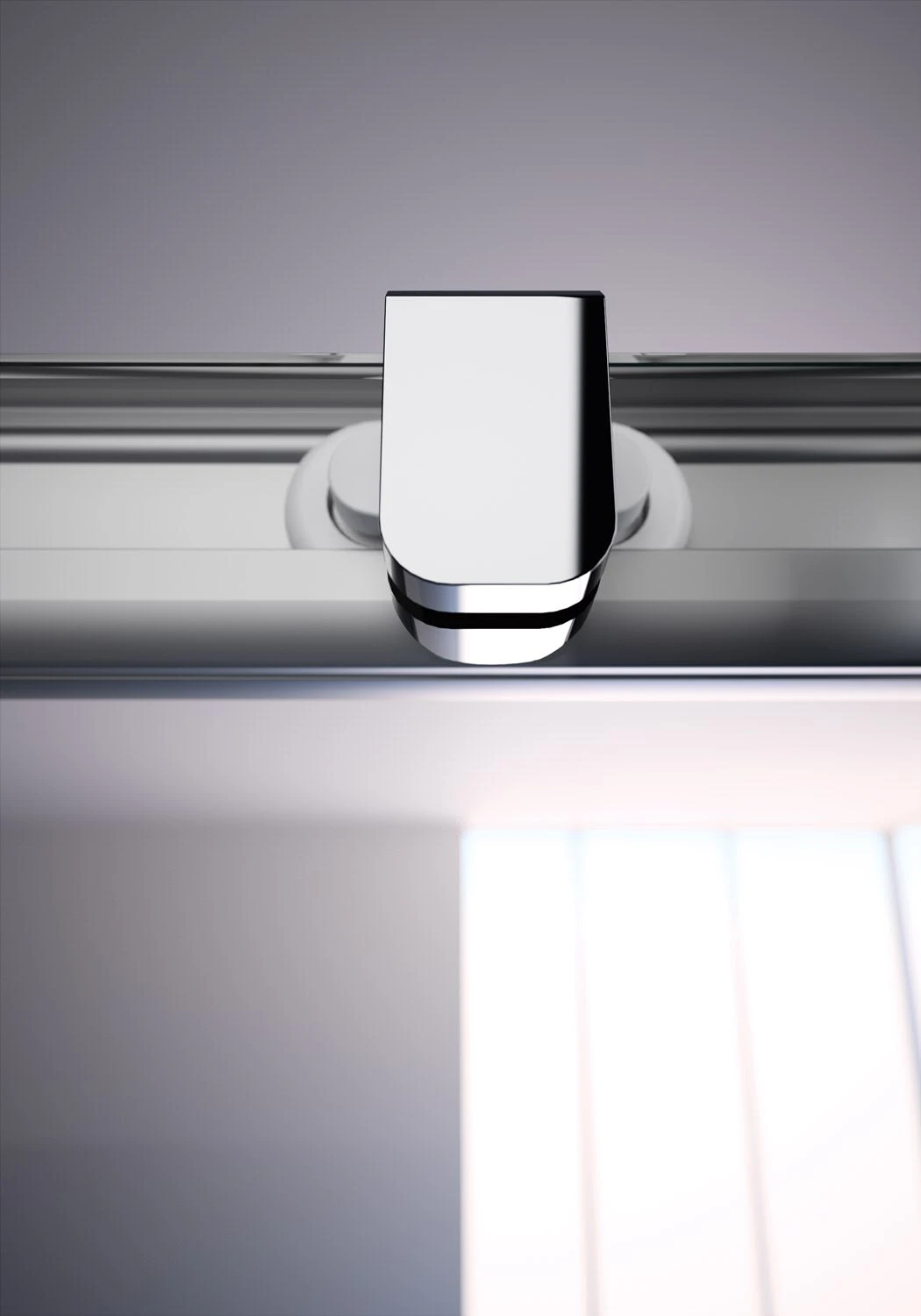 HÜPPE Alpha 2 Vollgerahmt 4-Eck Gleittür 1-teilig Mit Festem Segment, 160 X 190 Cm, Kunstglas 5 HÜPPE Alpha 2 Vollgerahmt 4-Eck Gleittür 1-teilig Mit Festem Segment, 160 X 190 Cm, Kunstglas – Bild 3