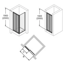 HÜPPE Alpha 2 Vollgerahmt 4-Eck Gleittür 1-teilig Mit Festem Segment, 160 X 190 Cm, Kunstglas 10 HÜPPE Alpha 2 Vollgerahmt 4-Eck Gleittür 1-teilig Mit Festem Segment, 160 X 190 Cm, Kunstglas -Grohe Duschen Geschaft hueppe alpha 2 gleittuer 1 teilig 9330686