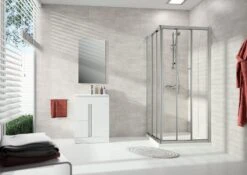 HÜPPE Alpha 2 Vollgerahmt 4-Eck Gleittüreckeinstieg 3-teilig, 70 X 200 Cm, Glas Ohne Anti-Plaque -Grohe Duschen Geschaft hueppe alpha 2 gleittuereckeinstieg 3 teilig 9323006