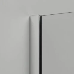 HÜPPE Design Pure 1/4 Kreis Schwingtür Mit Festem Segment 80 X 200 Cm, R= 50 Cm, Glas Ohne Anti-Plaque -Grohe Duschen Geschaft hueppe design pure teilgerahmt schwingtuer 1 8898470