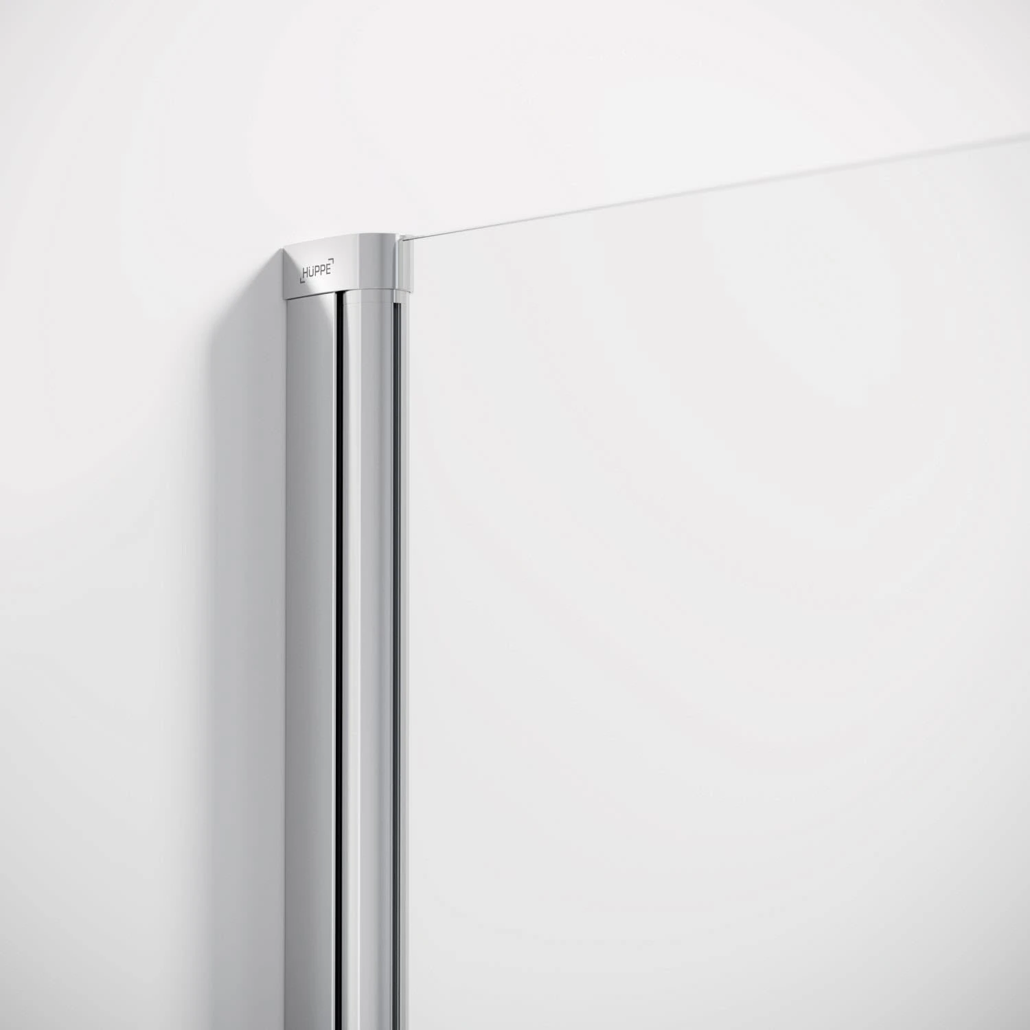 HÜPPE Solva Teilgerahmt 1/4 Kreis Schwingtür Mit Festteilen 2-flüglig 90-120/90-120 X 200 Cm, Radius 55 Cm, Glas Mit Anti-Plaque 4 HÜPPE Solva Teilgerahmt 1/4 Kreis Schwingtür Mit Festteilen 2-flüglig 90-120/90-120 X 200 Cm, Radius 55 Cm, Glas Mit Anti-Plaque – Bild 2