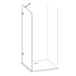 HÜPPE SolvaPro Seitenwand Alleinstehend 20-120 X 60-200 Cm, Ohne Anti-Plaque -Grohe Duschen Geschaft hueppe solvapro rahmenlos seitenwand alleinstehend 20 8300773