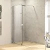 HÜPPE Xtensa Pure Walk-In Gleittür Mit Festem Segment 110 Cm, Anschlag Links -Grohe Duschen Geschaft hueppe walk xtensa pure gleittuer 6671179