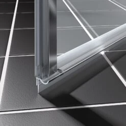 Kermi Liga Viertelkreis-Runddusche 80 X 200 Cm Doppel-Pendeltür (2-flügelig) -Grohe Duschen Geschaft kermi duschkabinen serie bella nischentueren liga 5365760