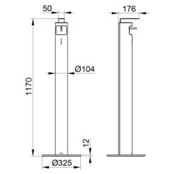 Keuco Plan Desinfektionsmittelspender, Standmodell 13 Keuco Plan Desinfektionsmittelspender, Standmodell -Grohe Duschen Geschaft keuco desinfektionsmittelspender plan standmodell 4036335